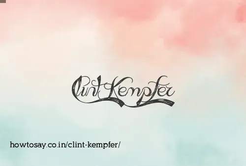 Clint Kempfer