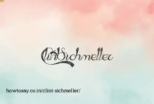 Clint Sichmeller