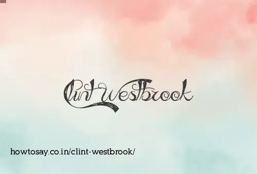Clint Westbrook