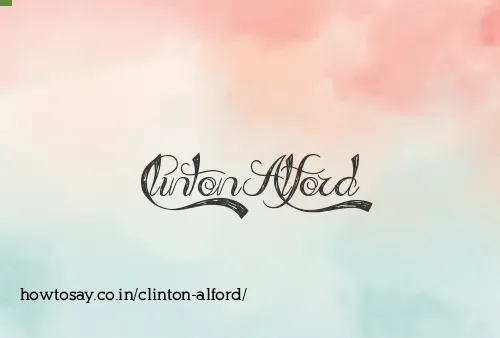 Clinton Alford