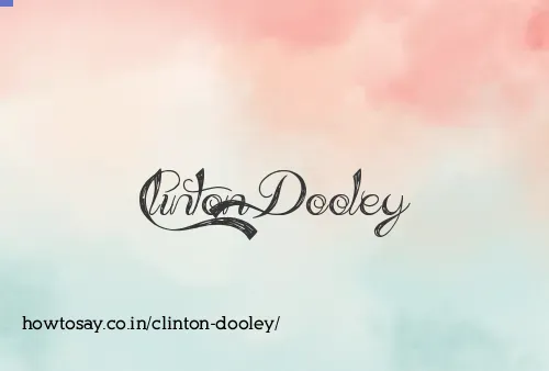 Clinton Dooley