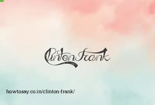 Clinton Frank