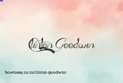 Clinton Goodwin