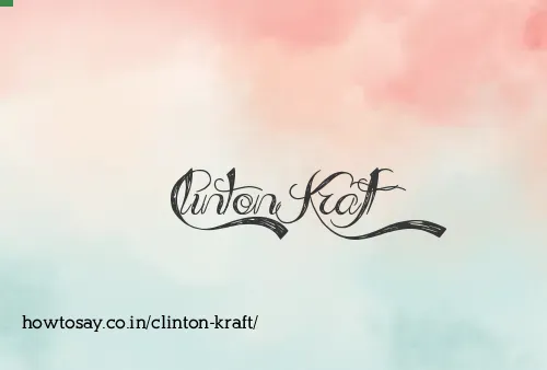 Clinton Kraft