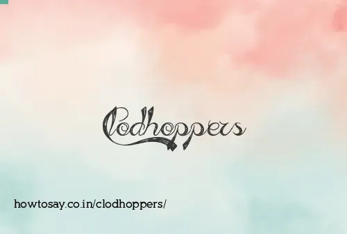 Clodhoppers