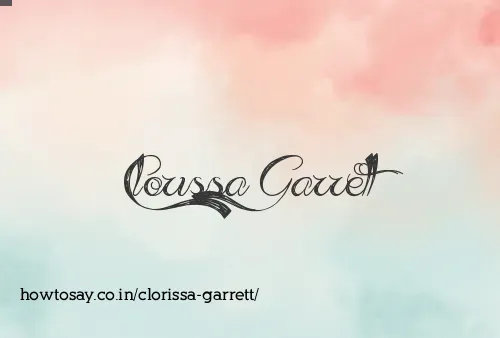 Clorissa Garrett