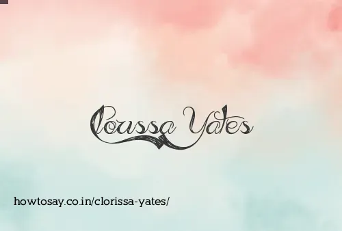 Clorissa Yates