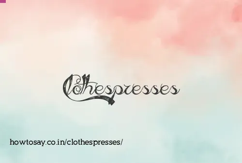Clothespresses