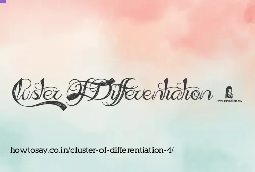Cluster Of Differentiation 4