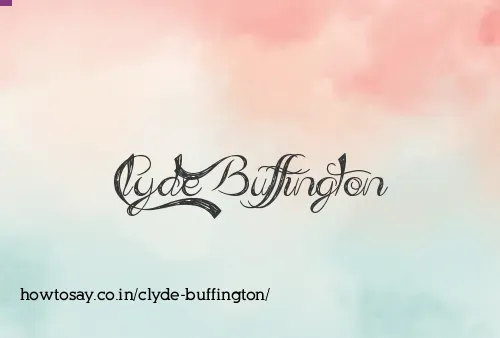 Clyde Buffington