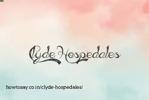 Clyde Hospedales