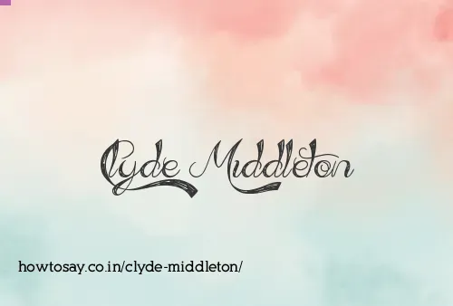 Clyde Middleton