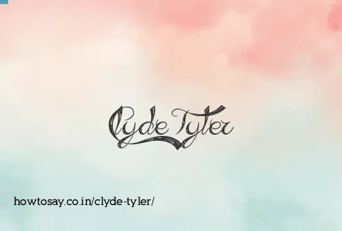 Clyde Tyler