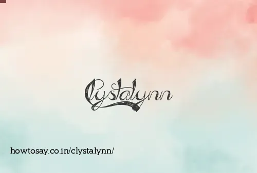 Clystalynn