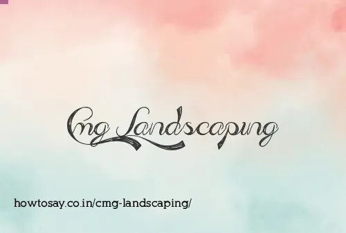 Cmg Landscaping
