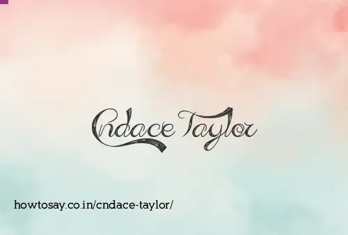 Cndace Taylor