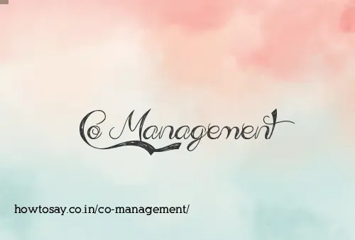 Co Management
