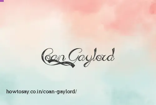 Coan Gaylord