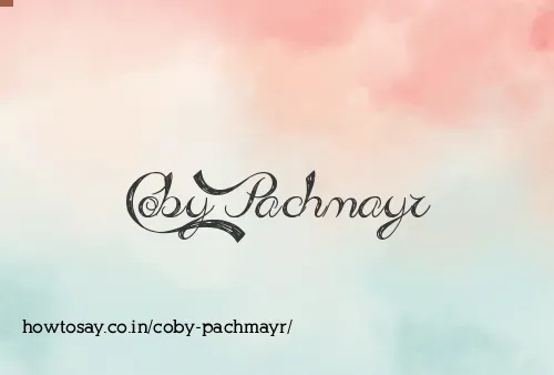 Coby Pachmayr