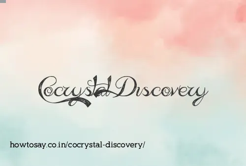 Cocrystal Discovery