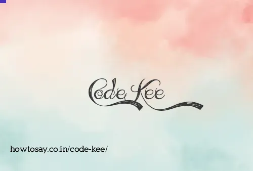 Code Kee