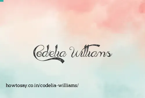 Codelia Williams