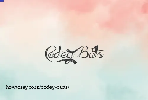 Codey Butts