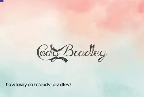 Cody Bradley