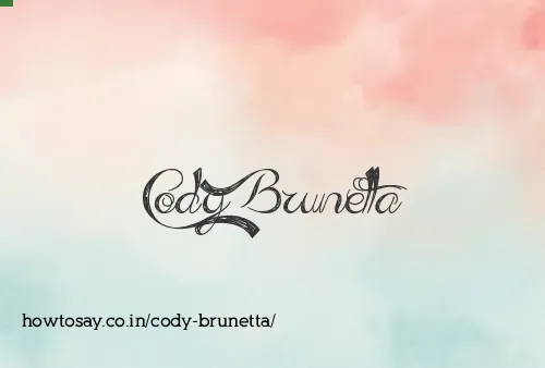 Cody Brunetta