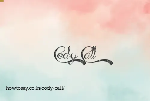 Cody Call