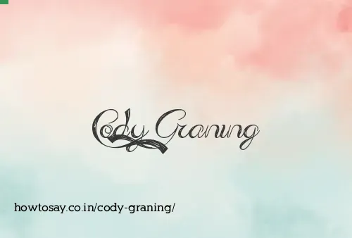 Cody Graning