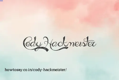 Cody Hackmeister