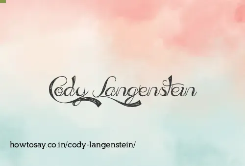 Cody Langenstein