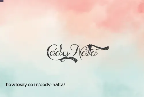 Cody Natta