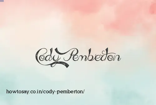 Cody Pemberton