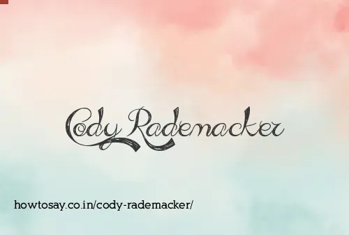 Cody Rademacker