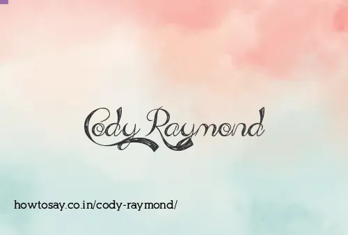 Cody Raymond