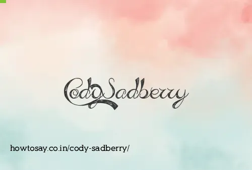 Cody Sadberry
