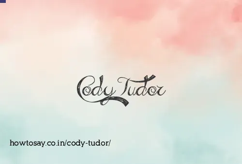 Cody Tudor