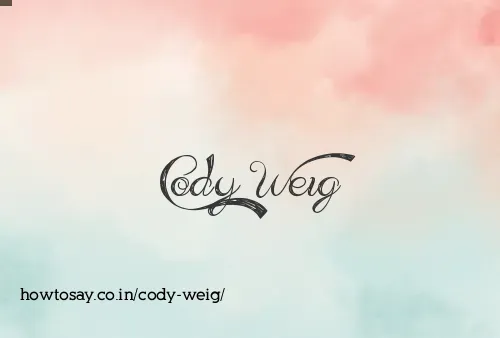 Cody Weig