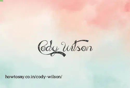 Cody Wilson
