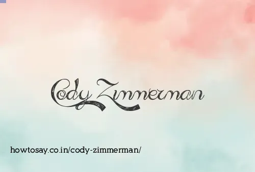Cody Zimmerman