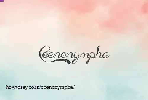Coenonympha