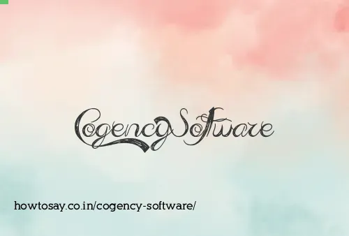 Cogency Software