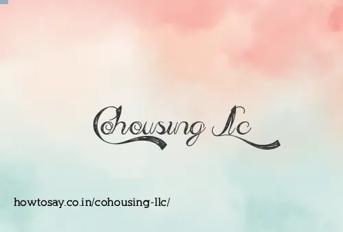 Cohousing Llc