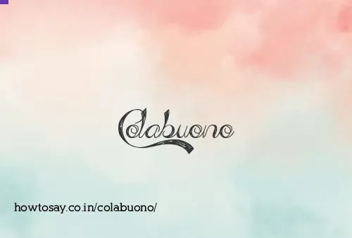 Colabuono