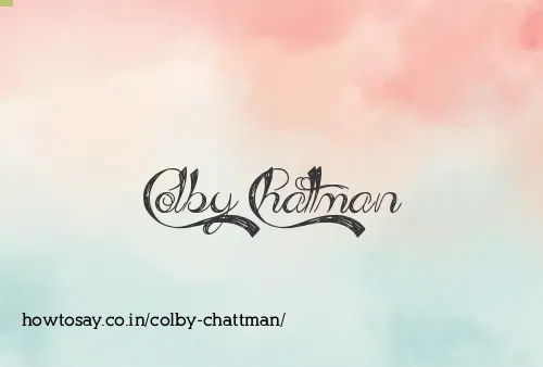 Colby Chattman