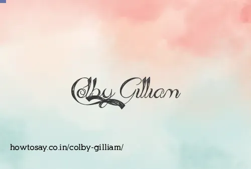 Colby Gilliam