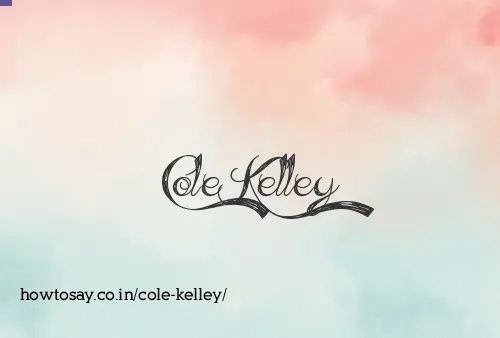 Cole Kelley