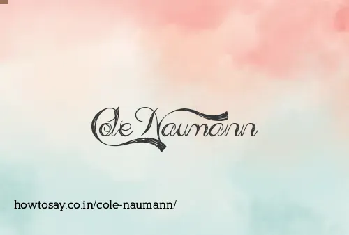 Cole Naumann